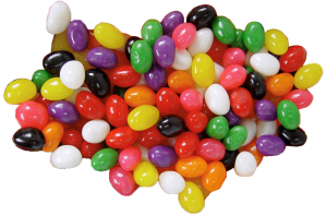 סוכריות ג'לי בינס בצורת שעועית