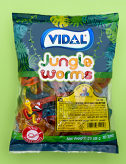 שקית גומי נחשים - Jungle Worms