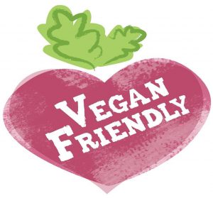 Vegan friendly - לוגו מוצרים טבעוניים ג'לי טבעוני בצורת תות